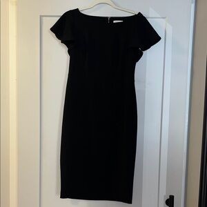 Calvin Klein Classic Black Midi Dress